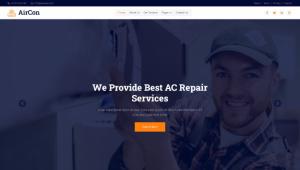 [PHP]DM建站系统家电设备维修服务机构网站模板 v1.22