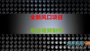 全新风口：年会视频制作项目，焕发新活力