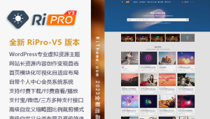 ripro-v5-8.3开心版主题源码