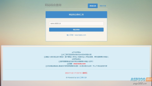 网站站长综合seo查询工具网站源码